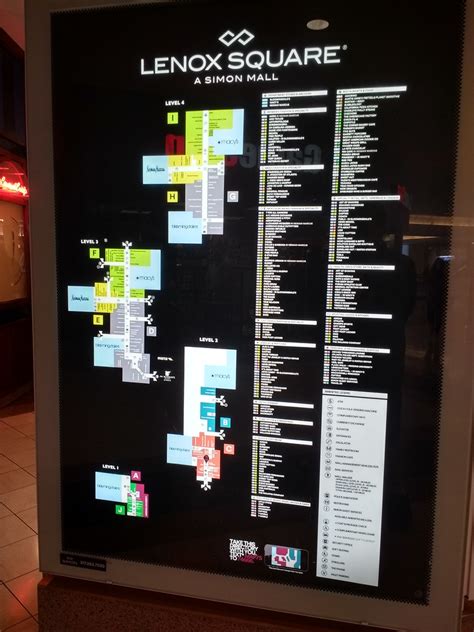 lenox square mall store directory